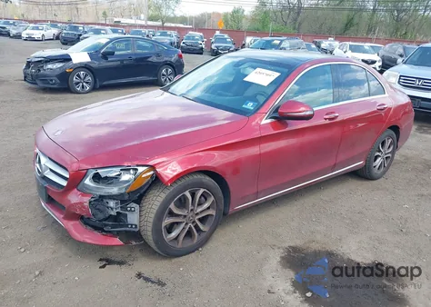2017 Mercedes-Benz C 300 4Matic/Luxury 4Matic/Sport 4Matic from USA, damaged, VIN 55SWF4KB7HU231035